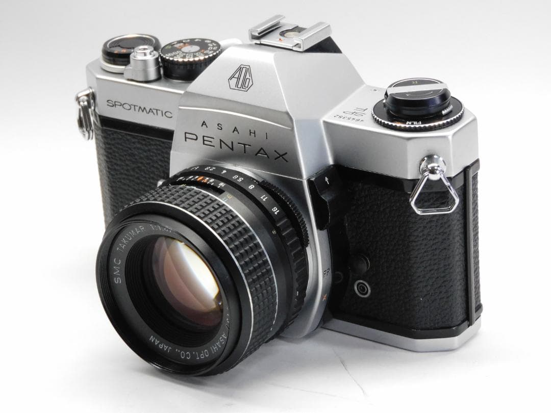 アサヒペンタックス SPF レンズ 55mmF1.8 実写確認 良品 ケース等付