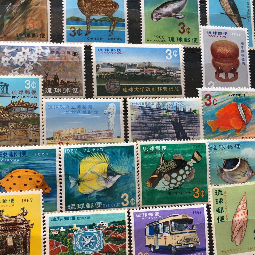 ストックブック1冊全て琉球切手！142種＋レア小型シート5種（単片