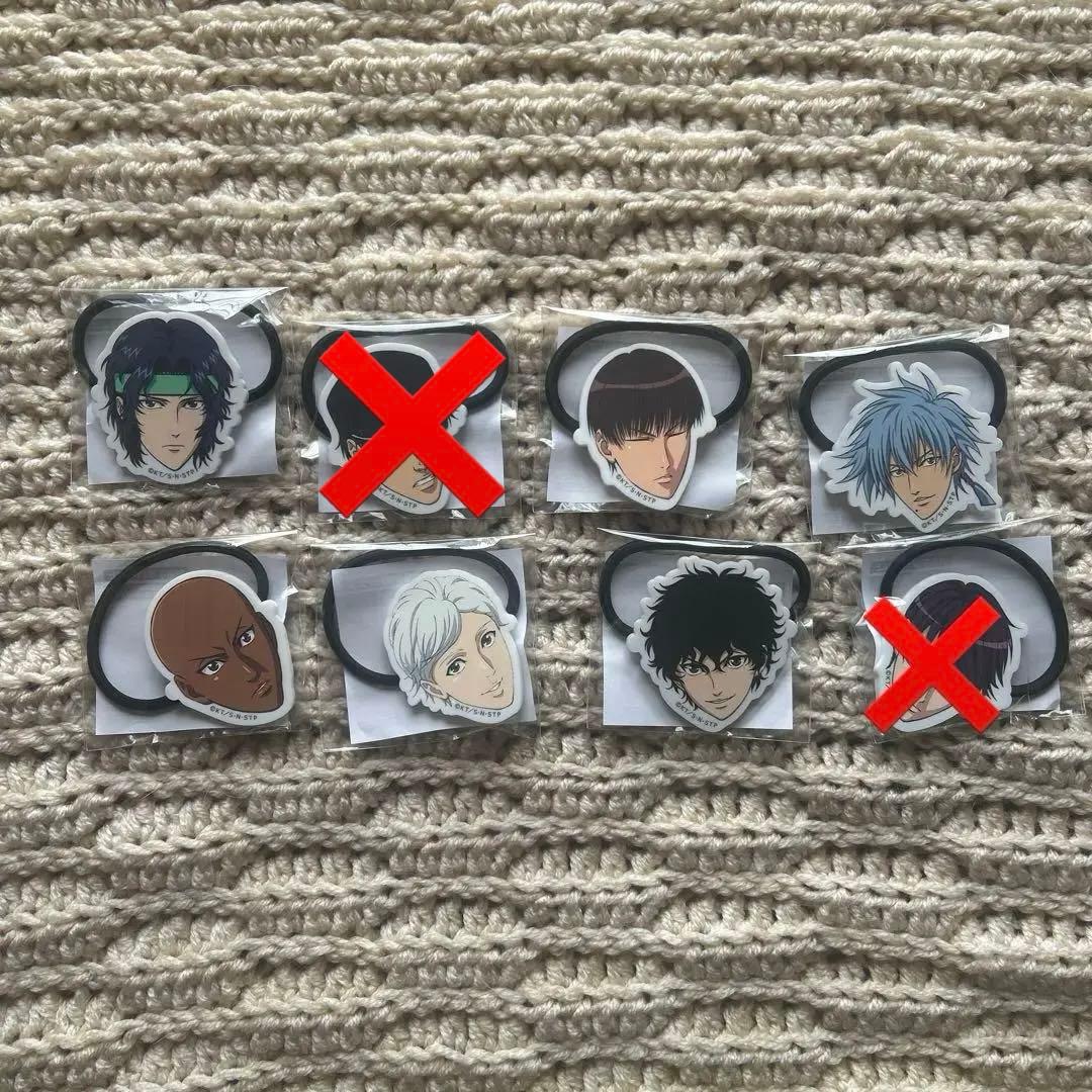 新テニスの王子様生首ヘアゴム 立海大附属中学校 8個セット - メルカリ