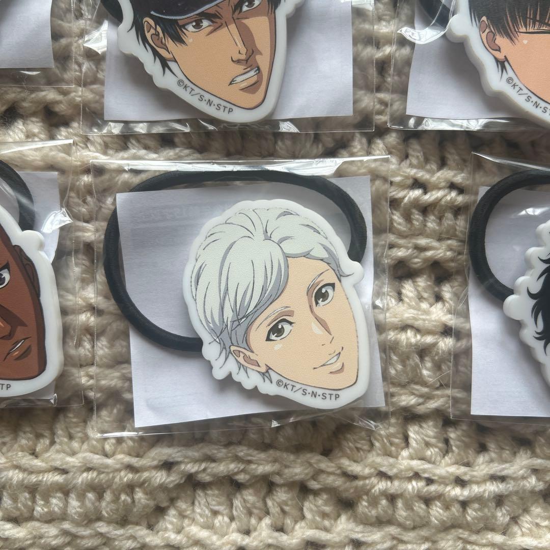 新テニスの王子様生首ヘアゴム 立海大附属中学校 8個セット - メルカリ