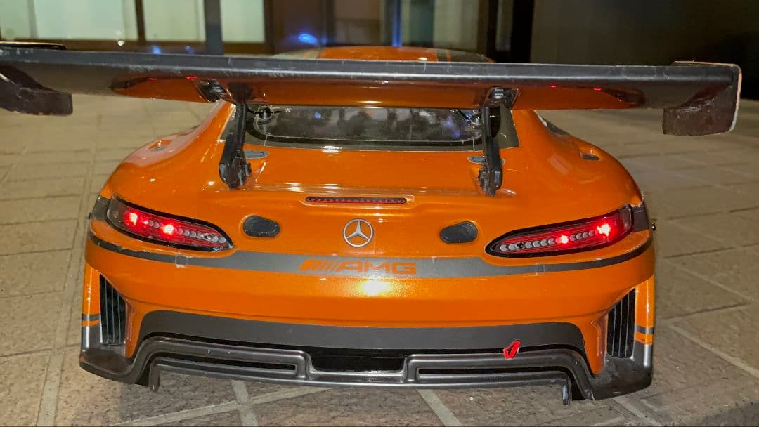 京商 インファーノgt AMGボディ LED付き - メルカリ