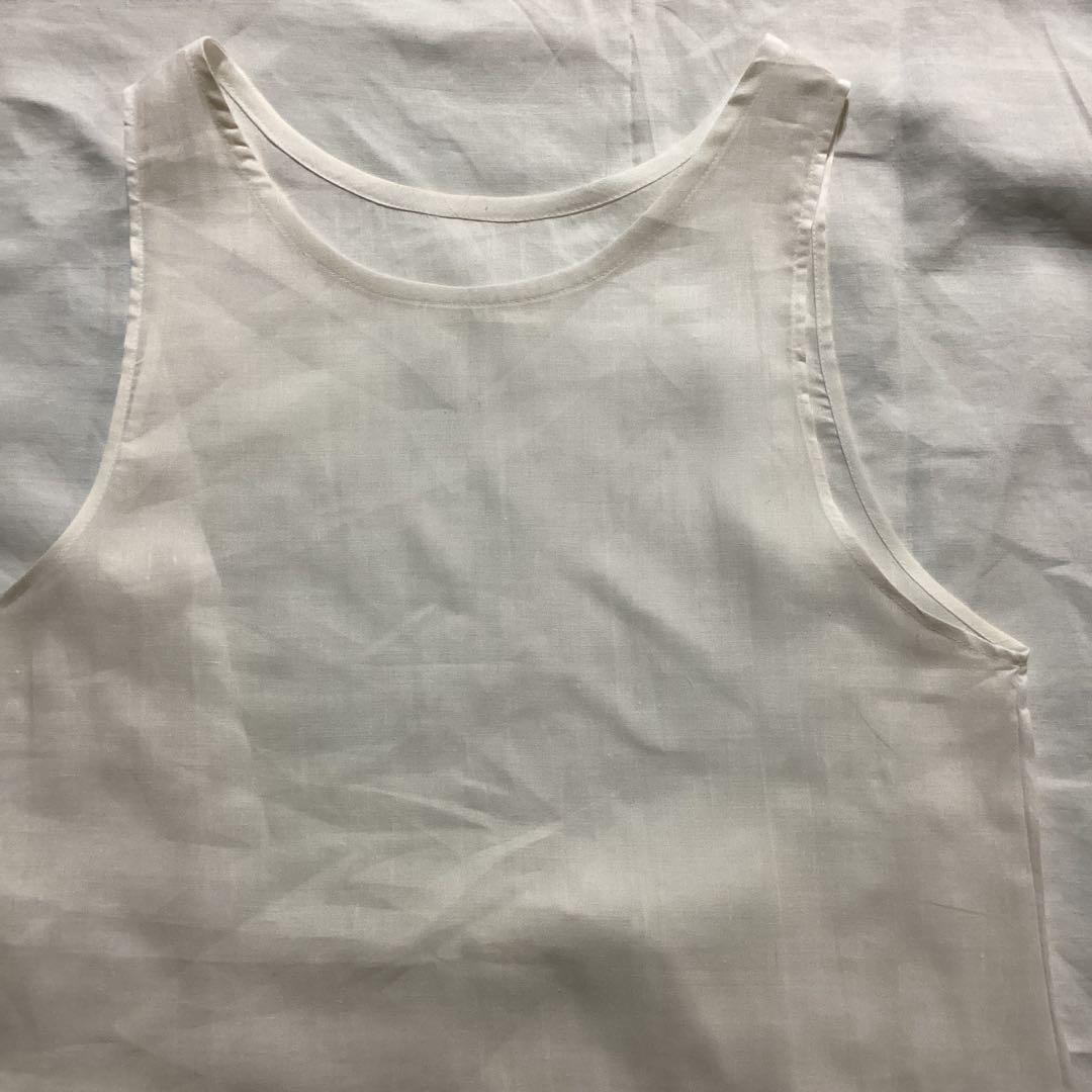 田中なおき近江麻ラミータンクトップ