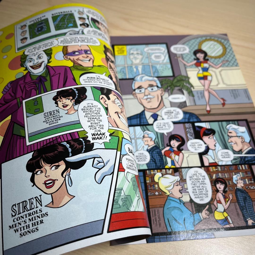 Archie アーチー リバーデイル バットマン コミック グラス 5点セット