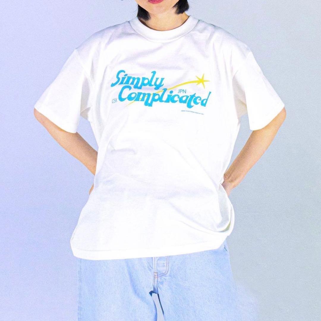 simply complicated Tシャツ ホワイト