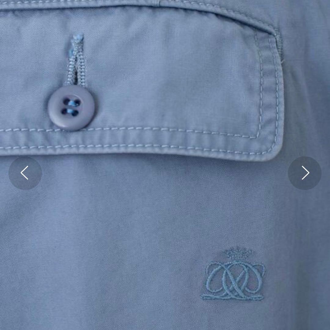 りんドゥロワー　カーゴパンツ　ブルーグレー 36 コットン