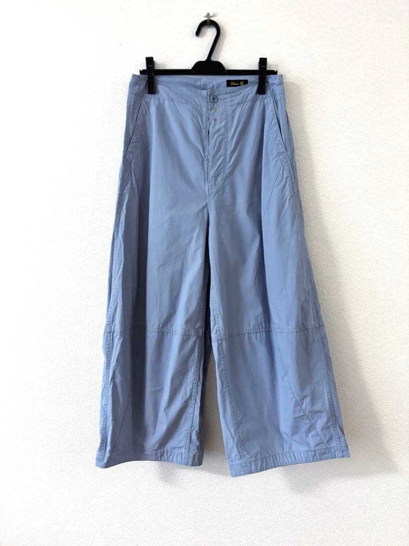 りんドゥロワー　カーゴパンツ　ブルーグレー 36 コットン