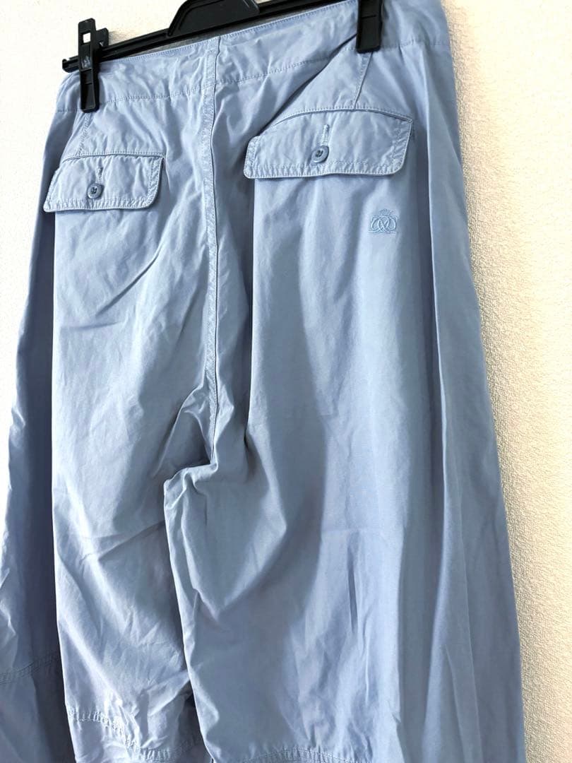 りんドゥロワー　カーゴパンツ　ブルーグレー 36 コットン