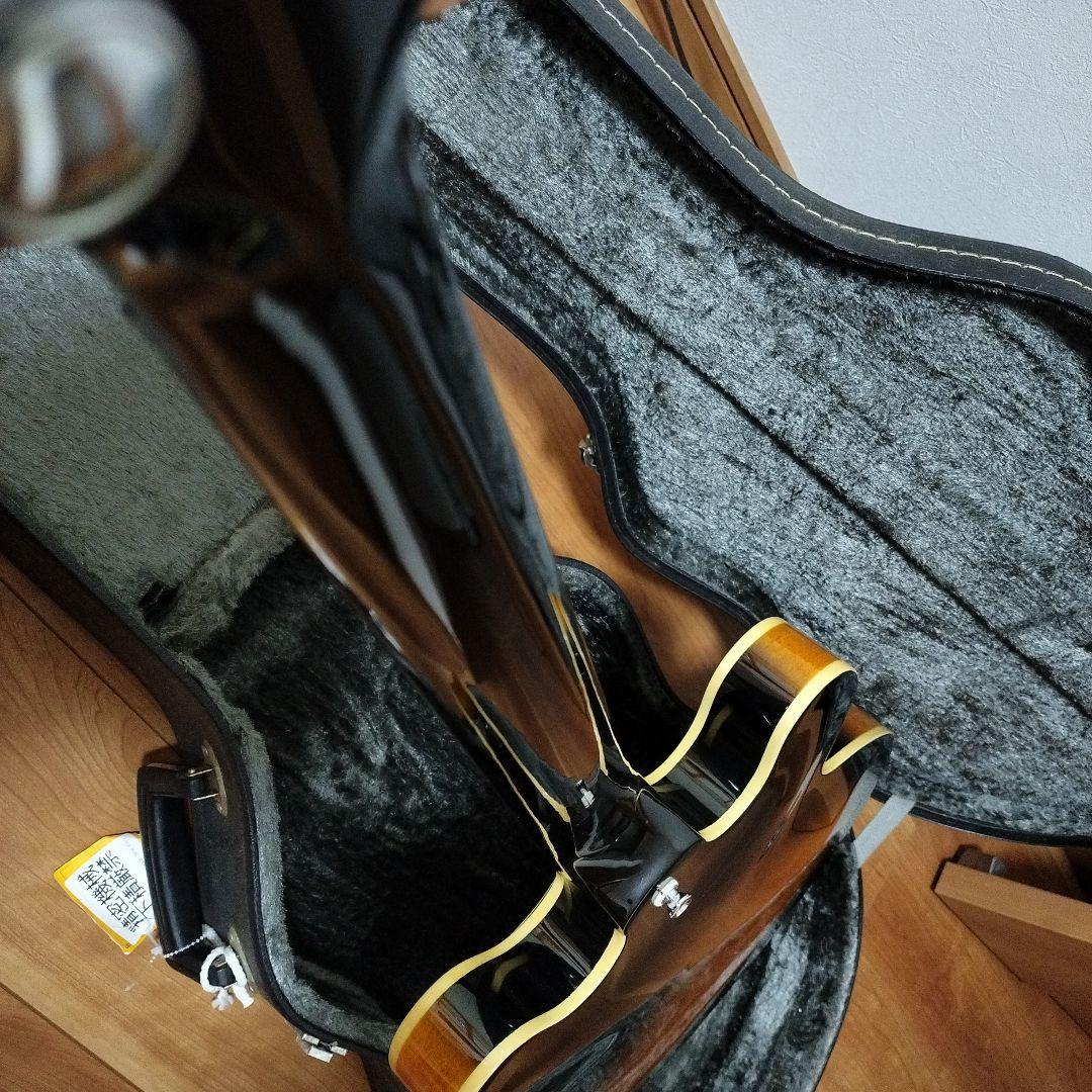 ハードケース付　Epiphone　DOT VS　美品EEシリアルgibson青島