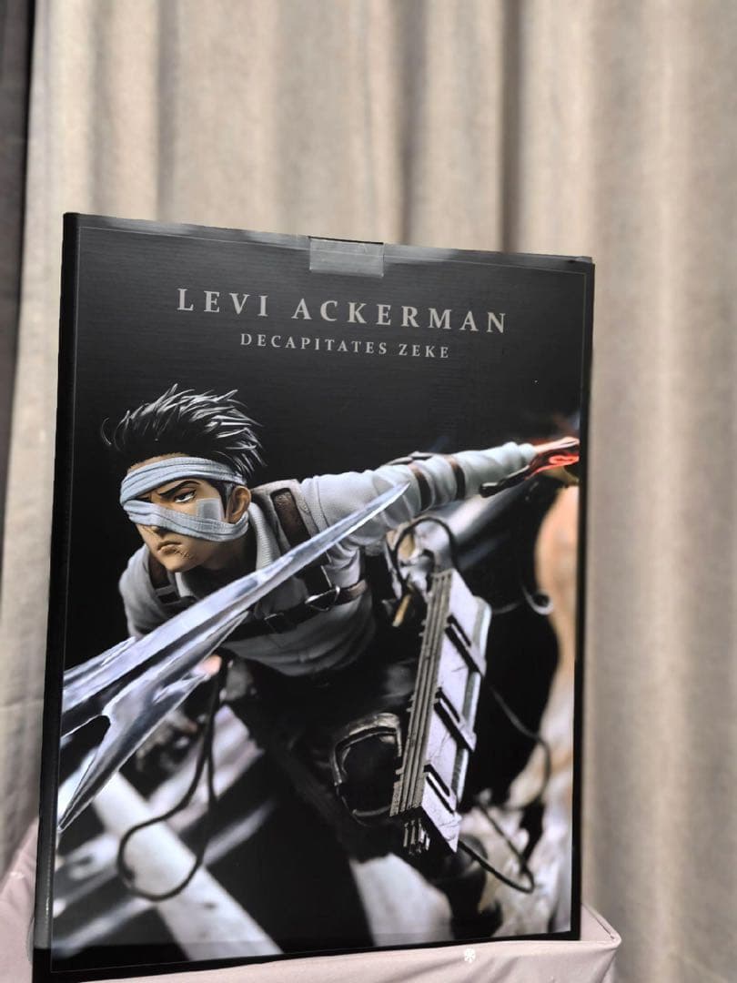 進撃の巨人 調査兵団 兵長 リヴァイ ガレージキット フィギュア 塗装済み