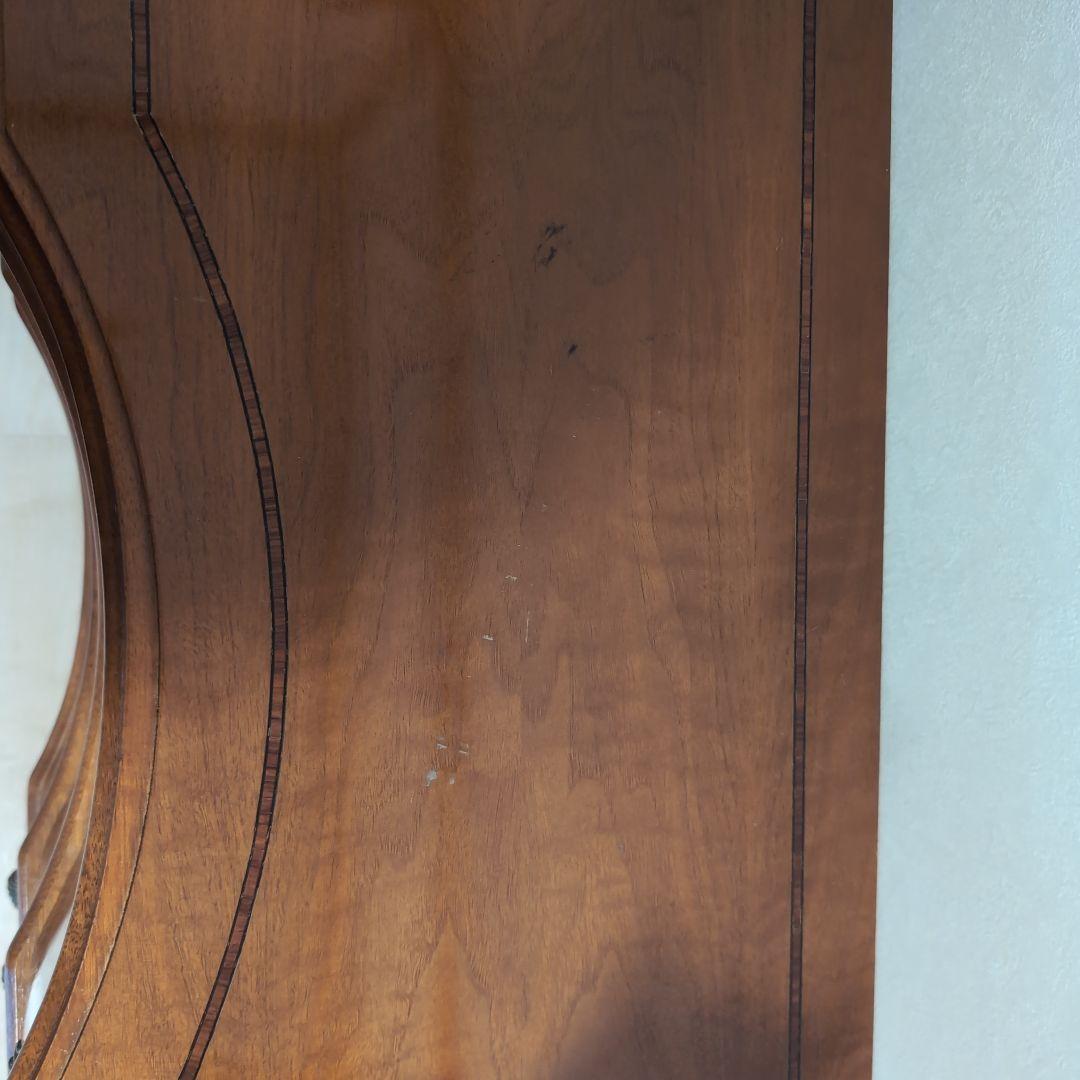 イタリア タロッコ製 木製チェスト 3段 引き出し付き 猫脚 象嵌細工