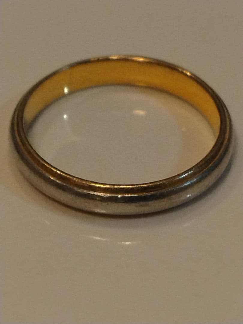 Duet K18 Pt300 リング 3.0g