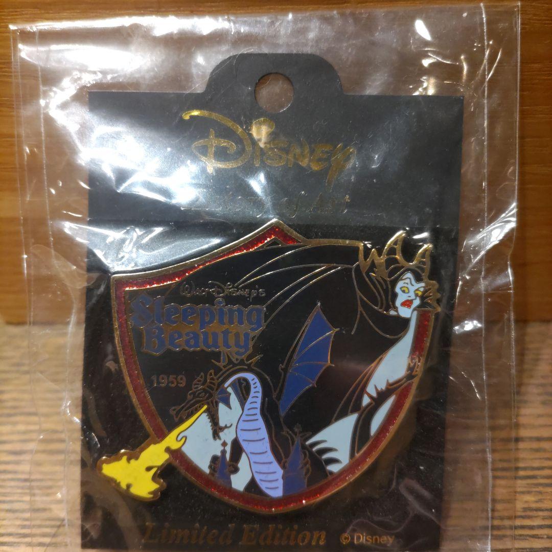 眠れる森の美女ピンバッジマレフィセントリミテッド