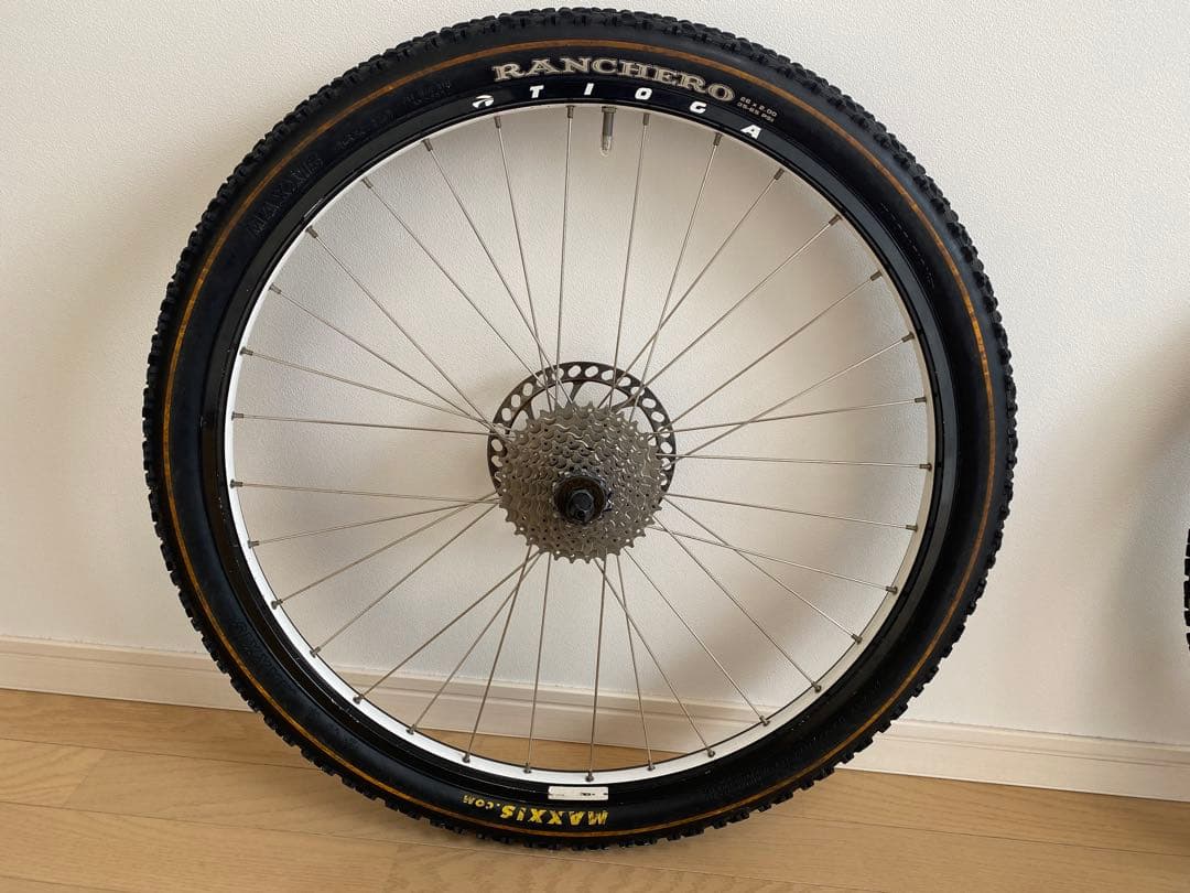 マウンテンバイク用ホイールセット 26インチ