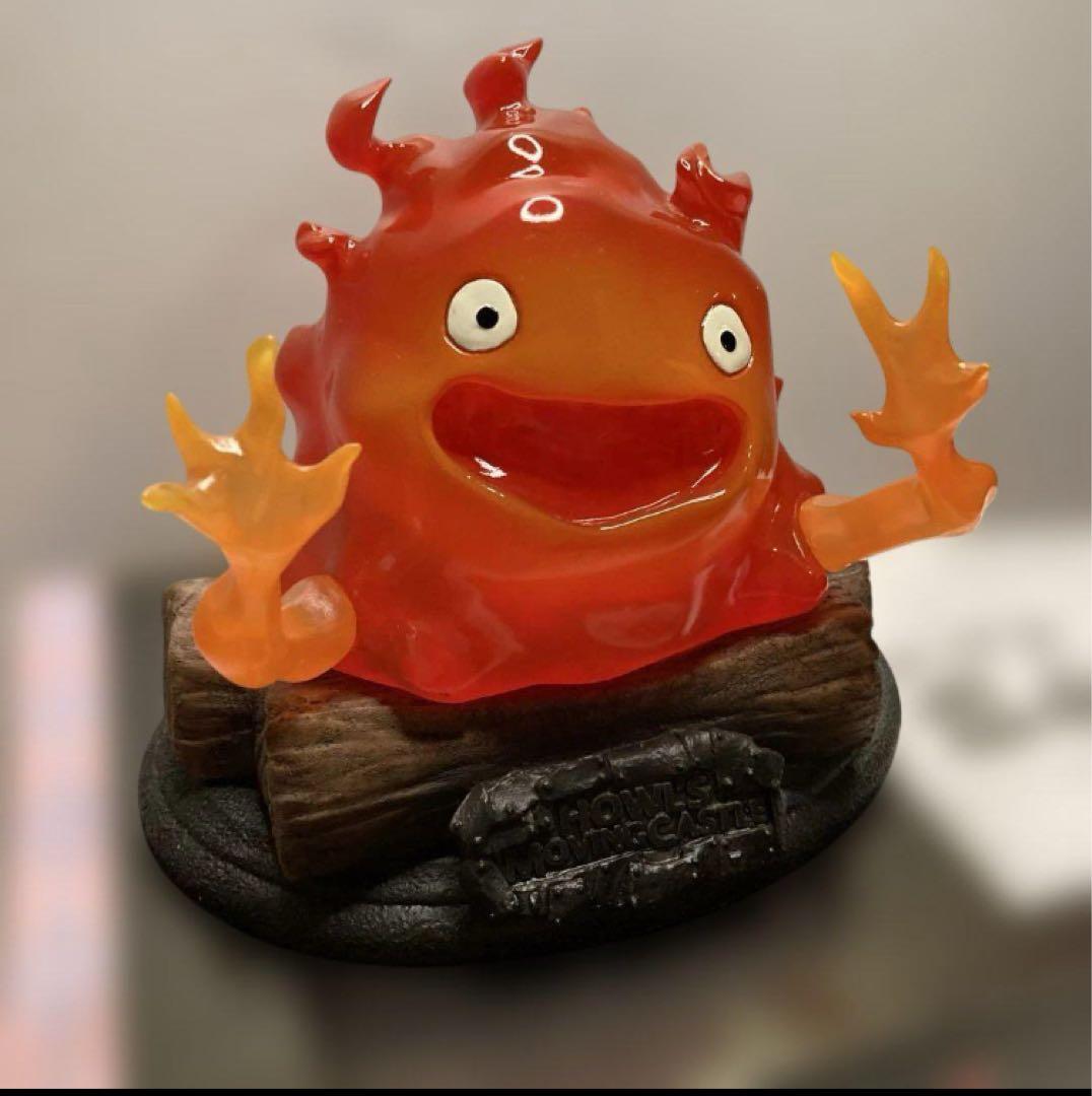 【当時物】 映画『ハウルの動く城』 カルシファーライトスタンド メラメラ　未使用