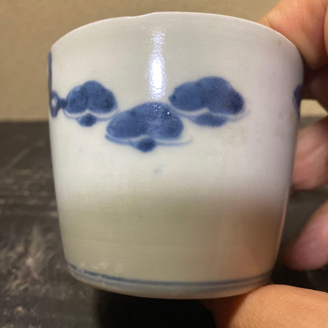 古伊万里　蕎麦猪口　五個セットs