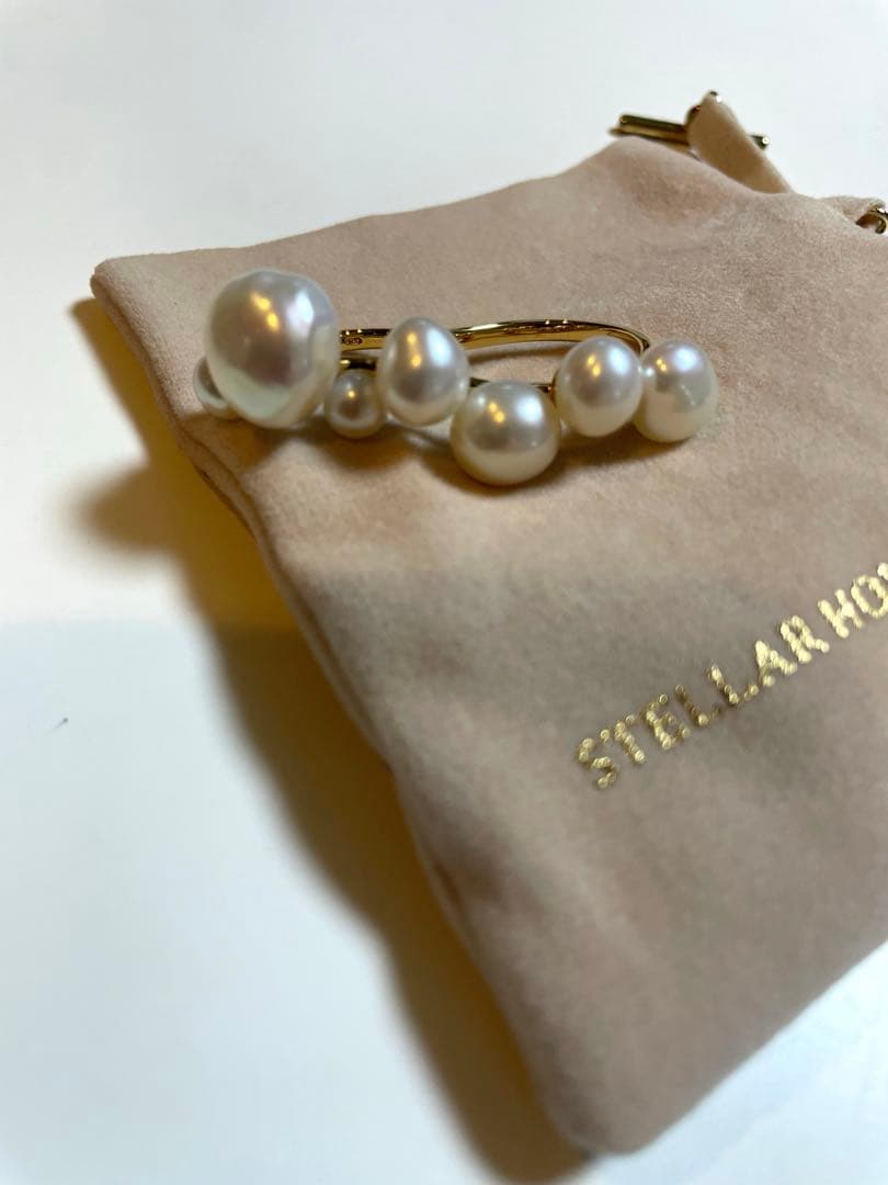 STELLAR HOLLYWOOD バブルパールボリュームリング