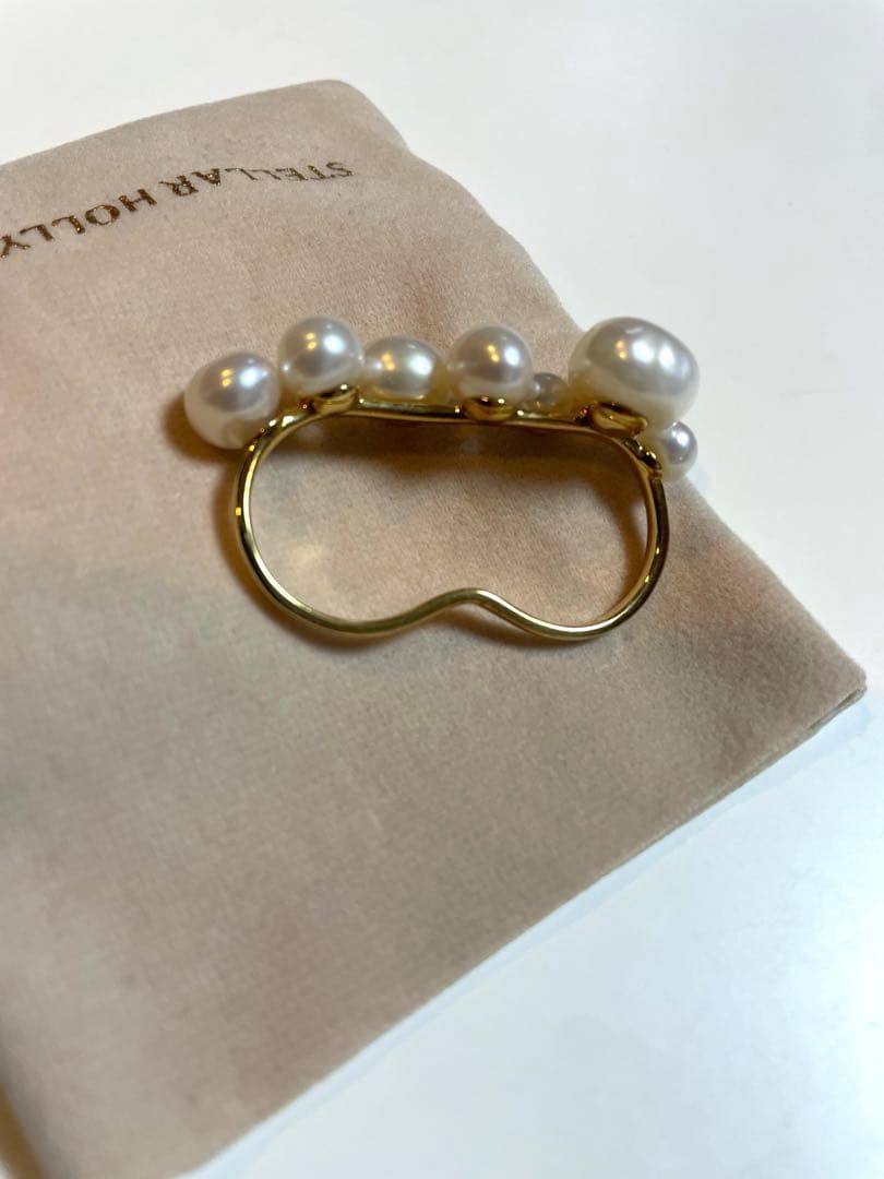 STELLAR HOLLYWOOD バブルパールボリュームリング