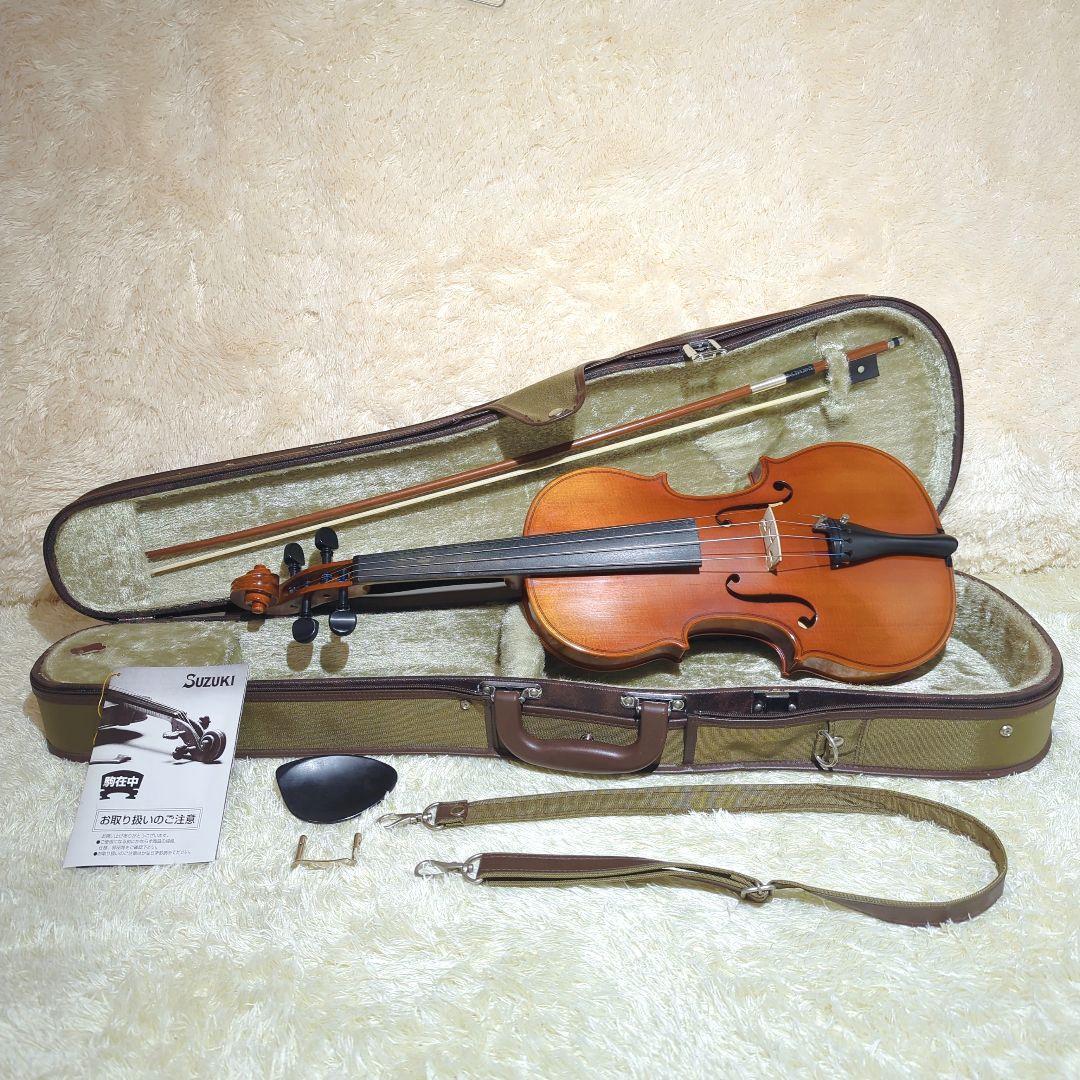 【SUZUKI】バイオリン No.200 2001年製 純正ハードケース 付属品