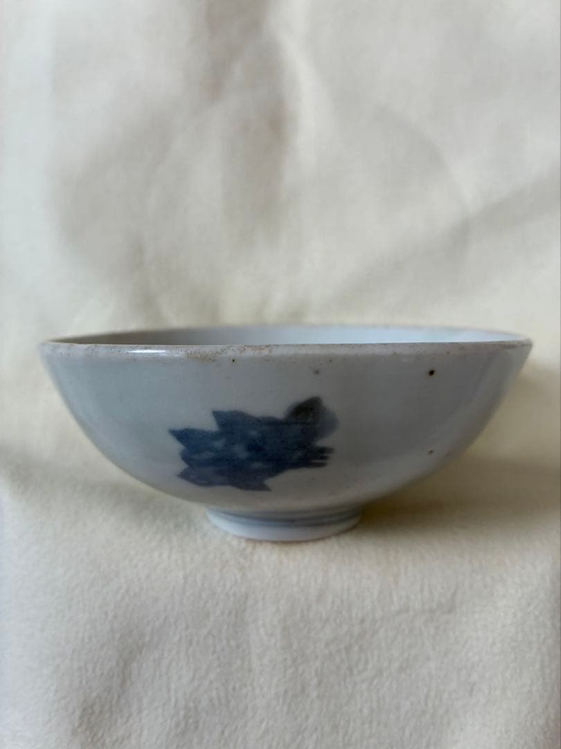 くらわんか小碗　コンニャク印判