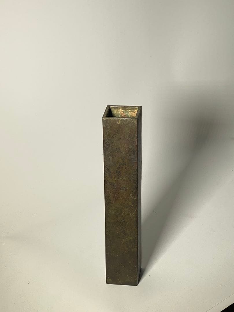 古銅 花生 花瓶 花器 華道