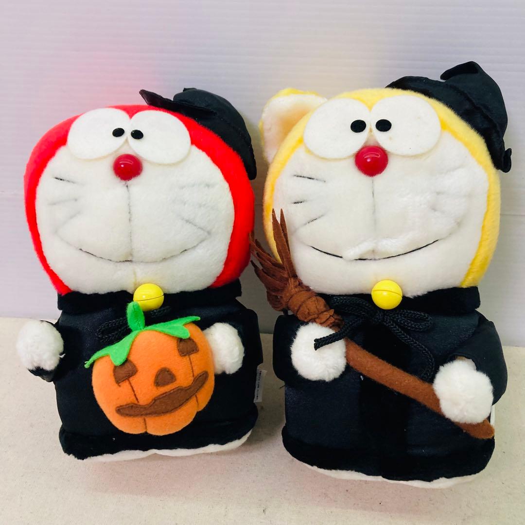 【３種セット★まとめ売り】ドラえもん　ハロウィン　ぶるぶるリンリン　ぬいぐるみ