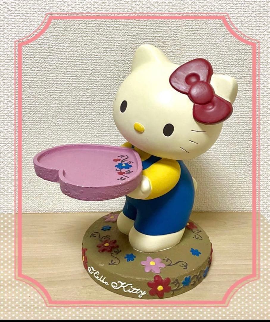 【激レア】 ハートトレイ付きスタンド・キティ＆ダニエルウエディングペアマグカップ