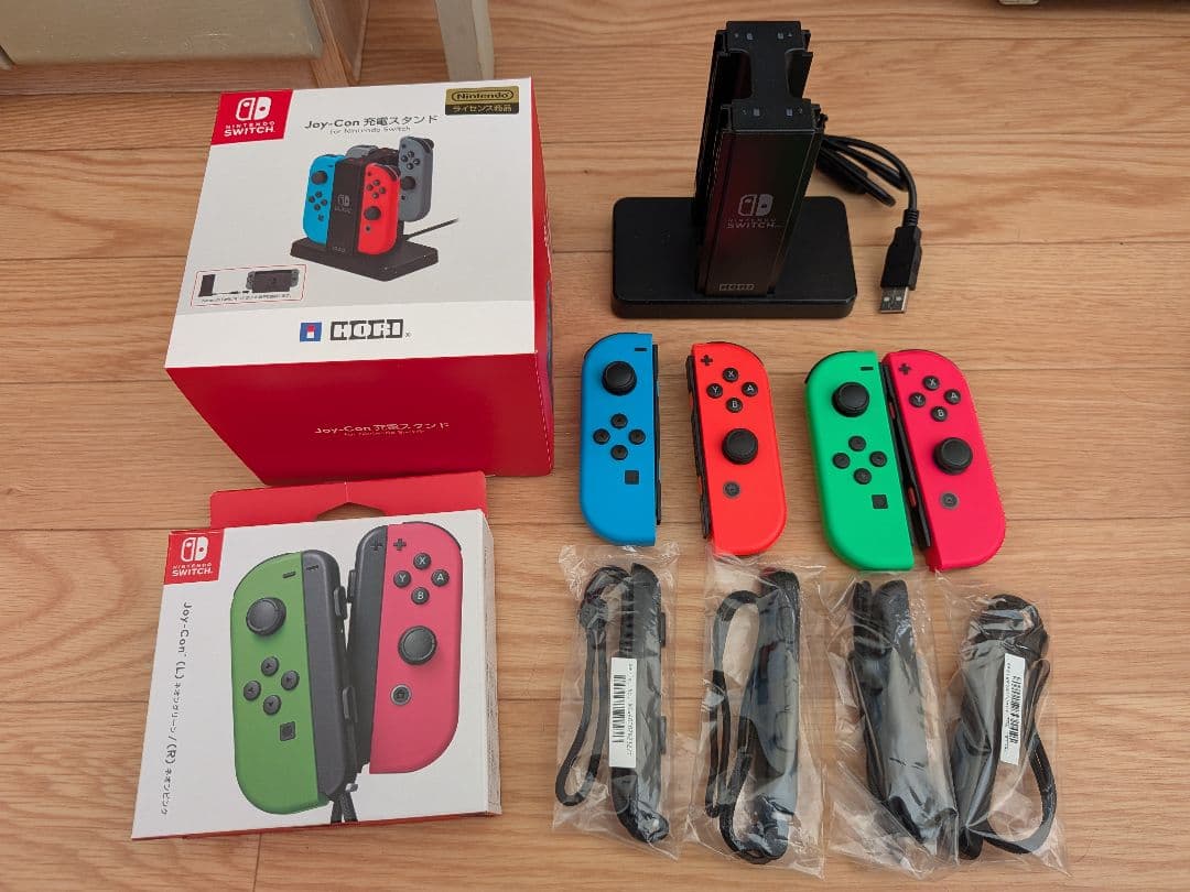 Nintendo Switch 本体 スイッチ 充電スタンド ソフト おまけ付き