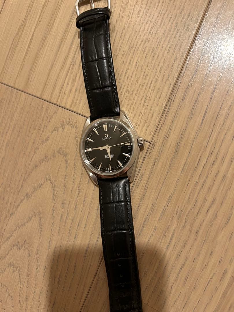 オメガシーマスター アクアテラクォーツ　OWEGA