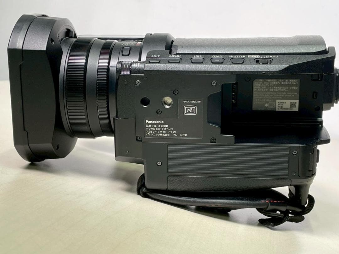 Panasonic HC-X2000　業務用ビデオカメラ
