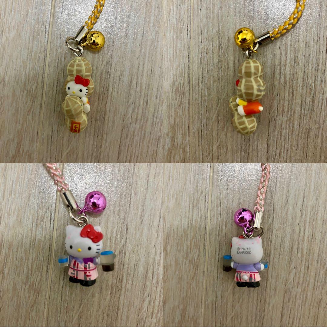 【36個/中古】ご当地キティ 値付け・その他ストラップ まとめセット 限定・廃盤