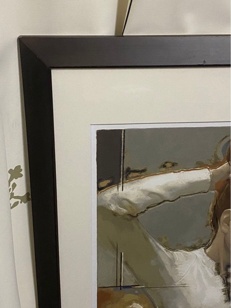 チ*2様 柏本龍太リトグラフ直筆サイン限定300部 額縁額装インテリア