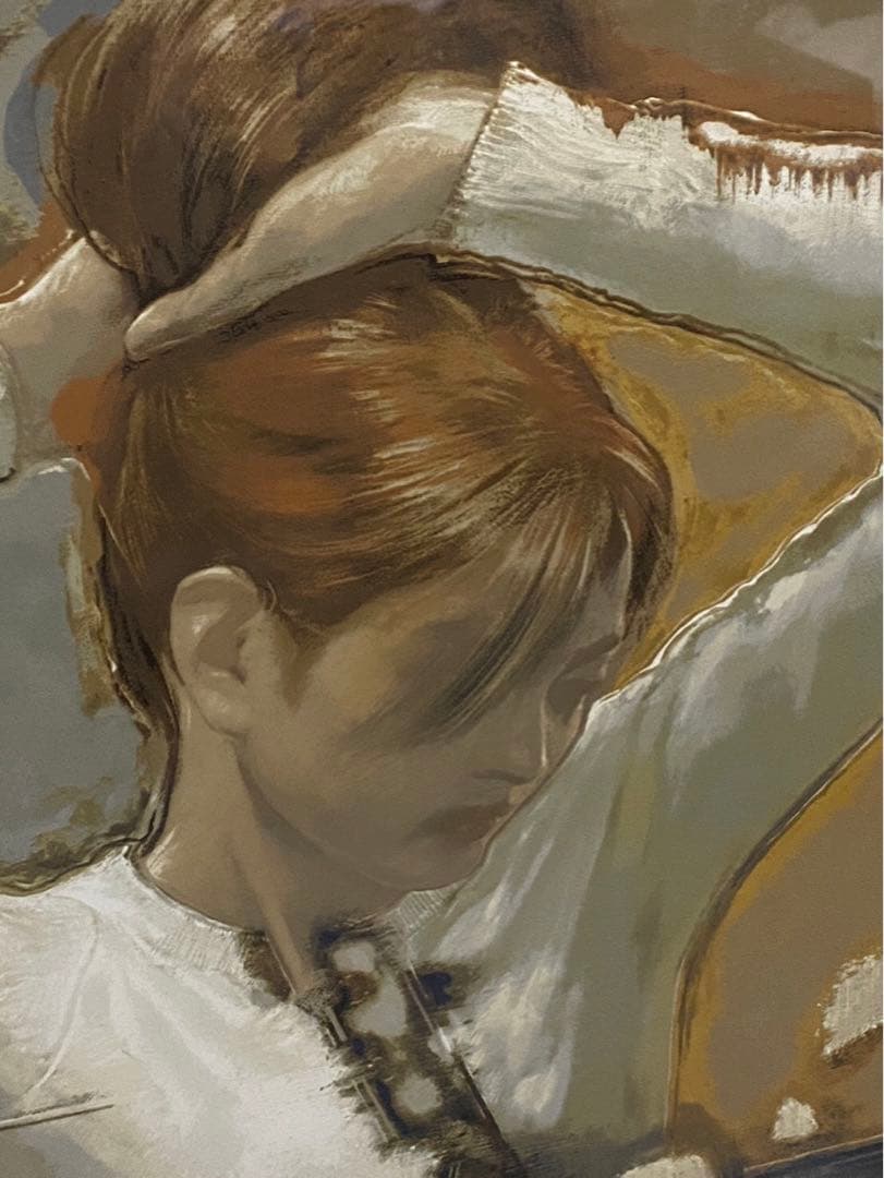 チ*2様 柏本龍太 リトグラフ 直筆サイン 限定300部 額縁額装