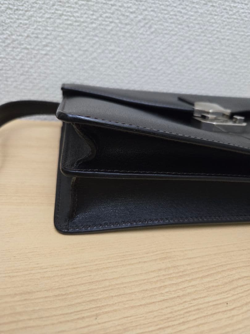 dunhill ダンヒル サイドカー レザー クラッチバッグ セカンドバッグ