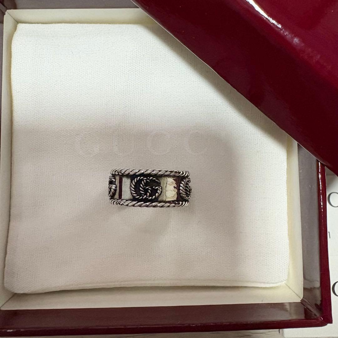 GUCCI グッチ リング マーモント インターロッキング13号