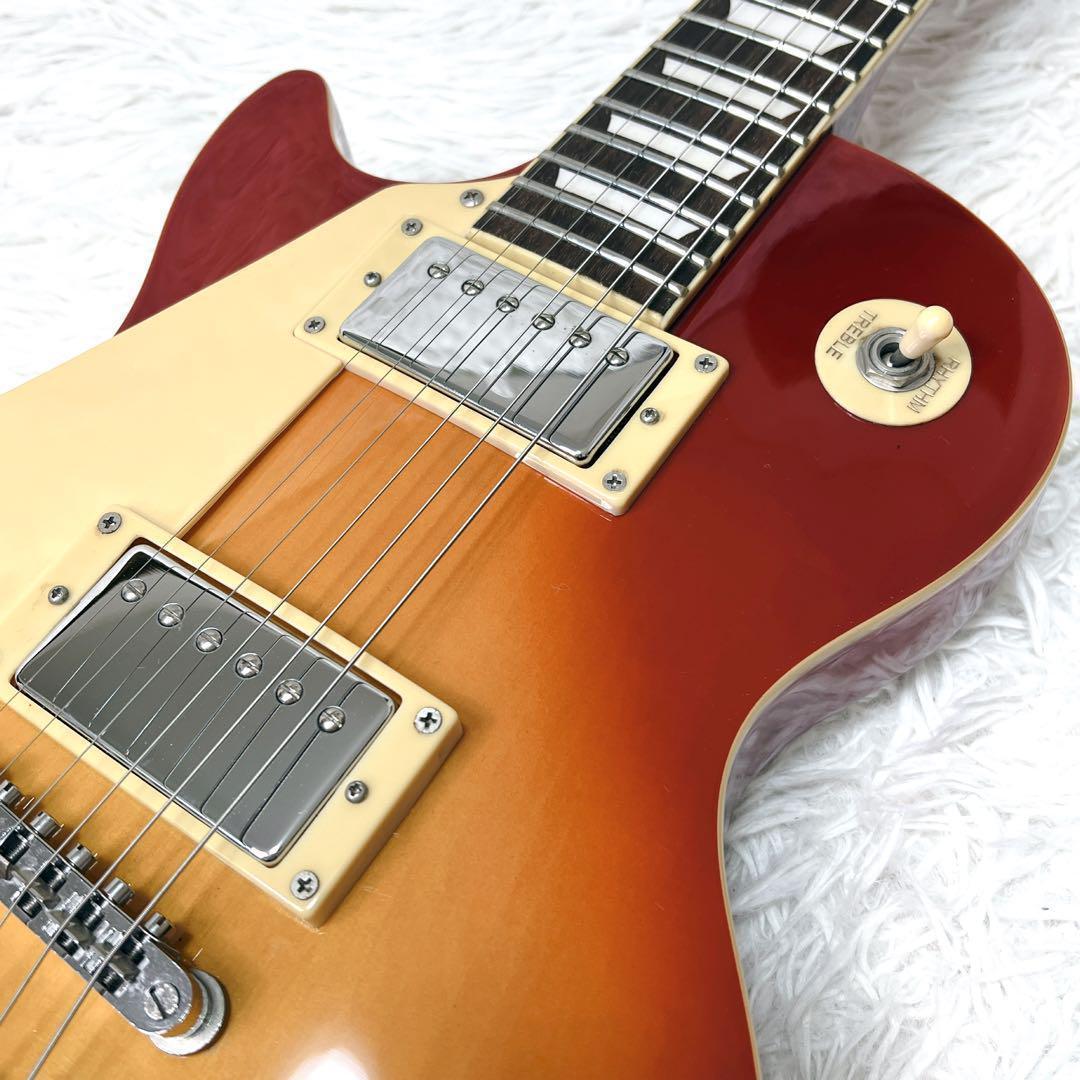 希少【美品】Maison レスポール レフティ 左利き チェリーサンバースト