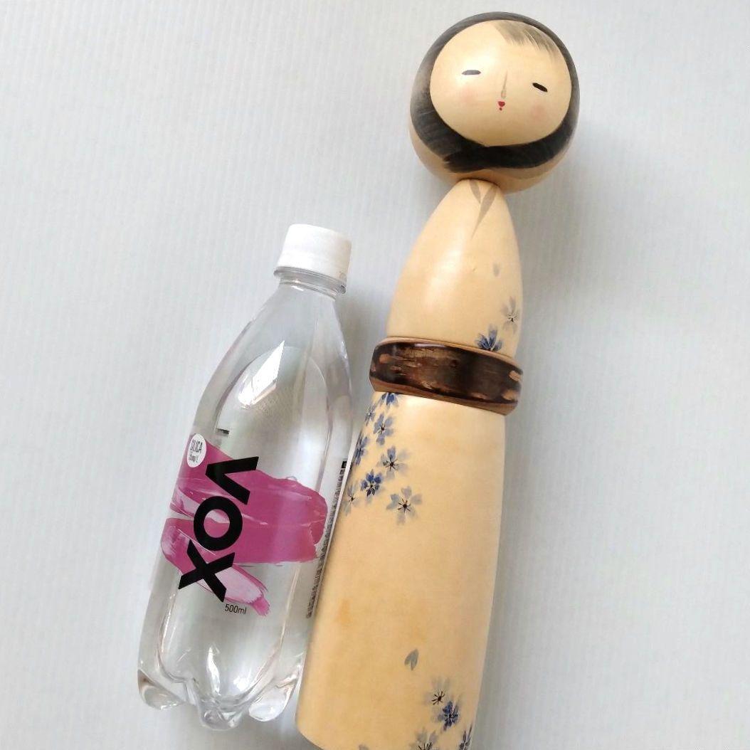 希少 レア こけし 創作こけし 高橋とし子 工人 冬ざくら 工芸品 32cm