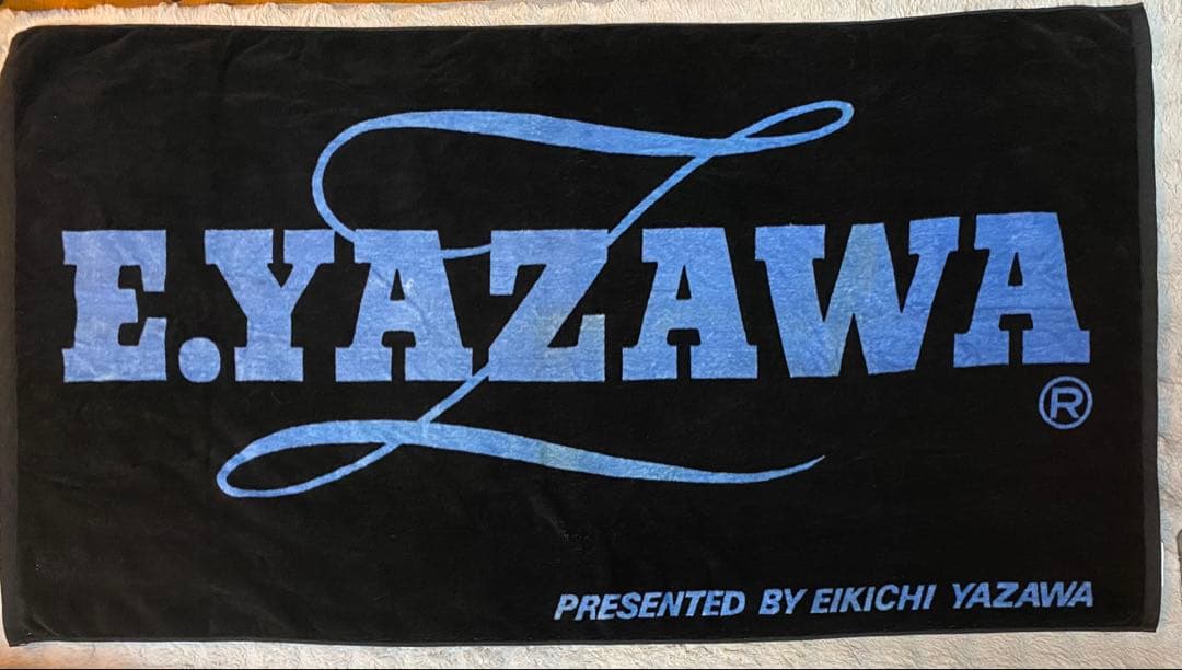 矢沢永吉 E.YAZAWA変わりロゴ スペシャルビーチタオル SBT 特典
