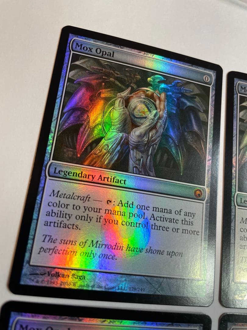 オパールのモックス mox opal 4枚セット 初版foil 英語