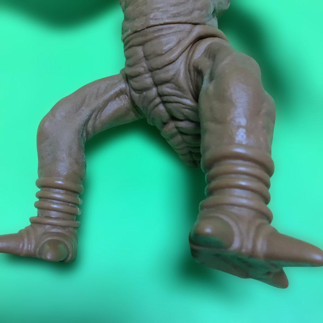 ビリケン商会★ソフビ★ガレージキット★レーザーブラスト★トカゲ宇宙人★組み立て済