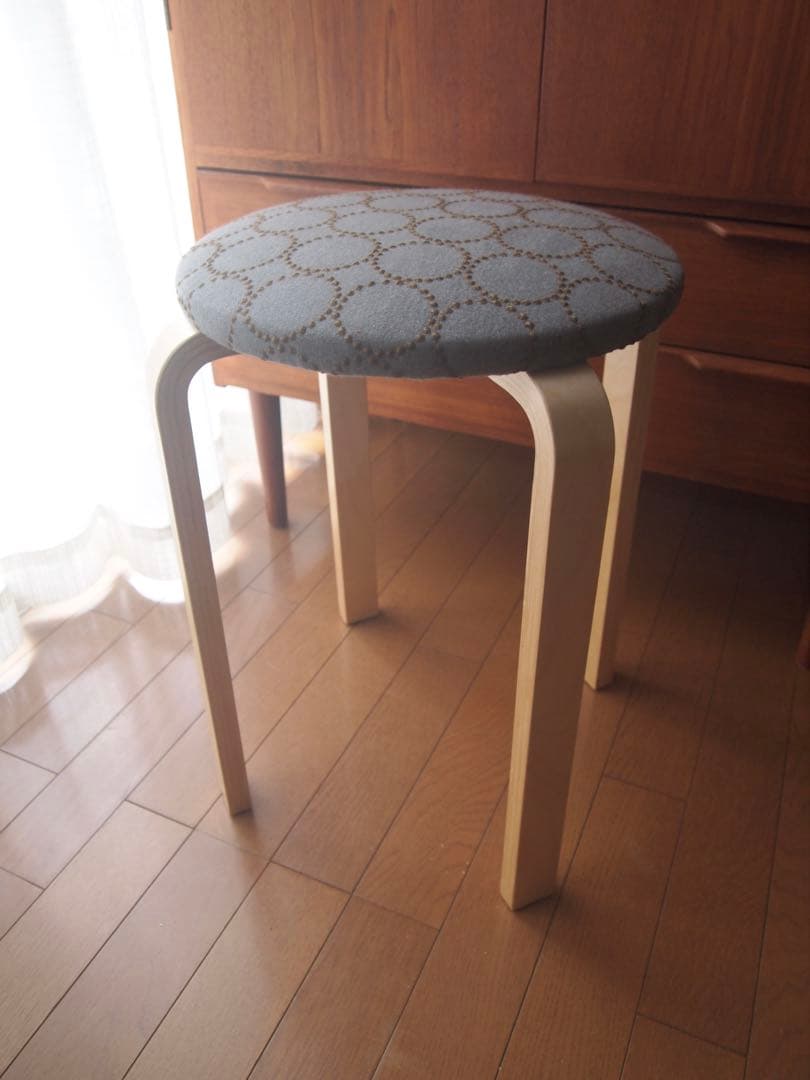 ♡J♡さん専用 ミナペルホネン ハンドメイド スツール タンバリン 生地 チェア