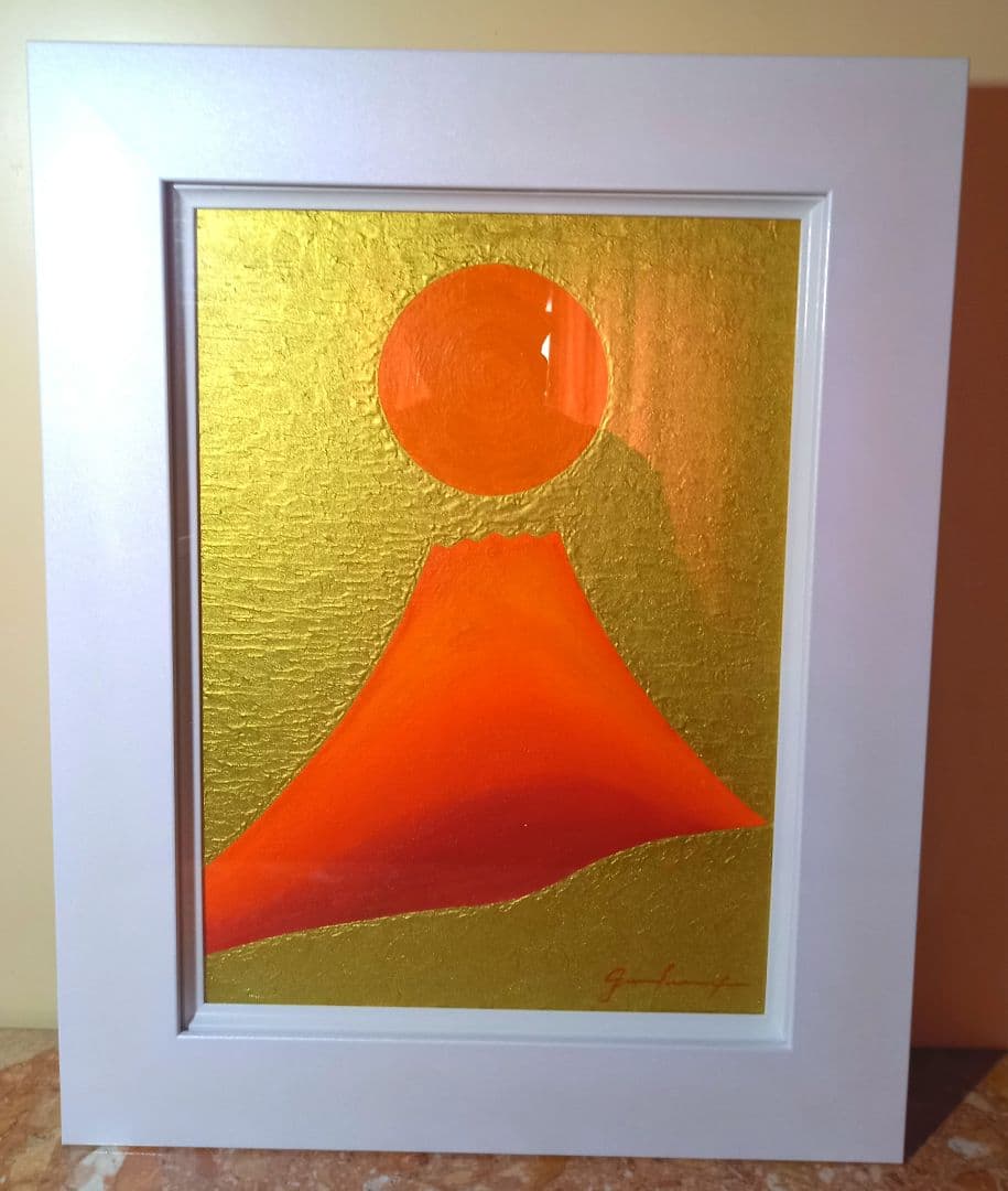 真作」川田順『渓流(奥入瀬)』風景画 油彩画 額装 サイン有り F10号