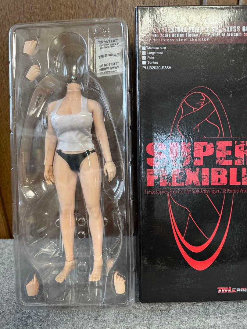 早い物勝ち 1/6フィギュア素体、ヘッド、衣装、小物セット