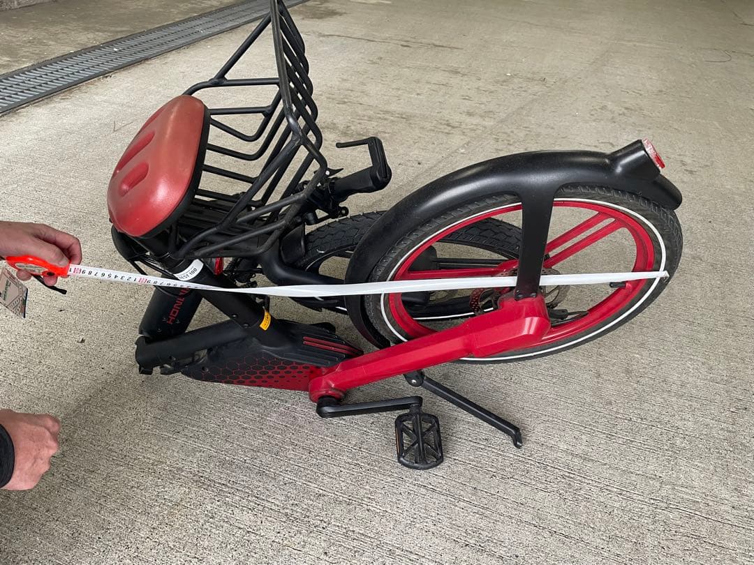 HONBIKE 電動アシスト自転車 シティタイプ 付属バッテリー付き