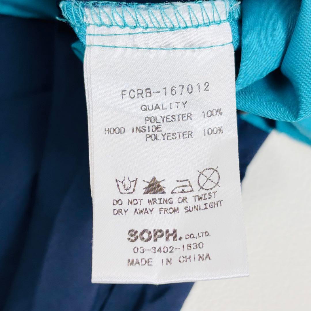 1704【美品】FCRB ブリストル SOPH　アノラックパーカー ハーフジップ