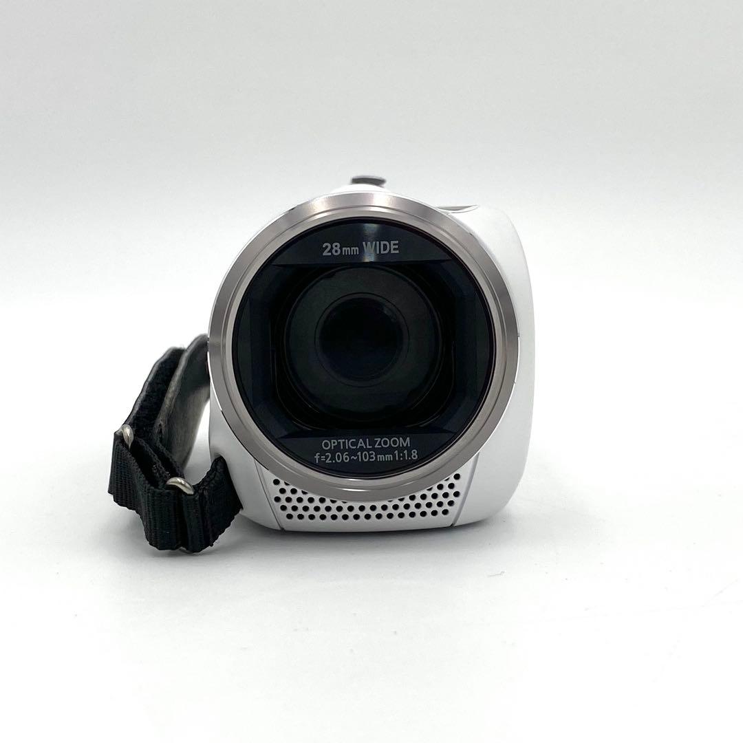 Panasonic HC-V480MS ハイビジョン ビデオカメラ ホワイト