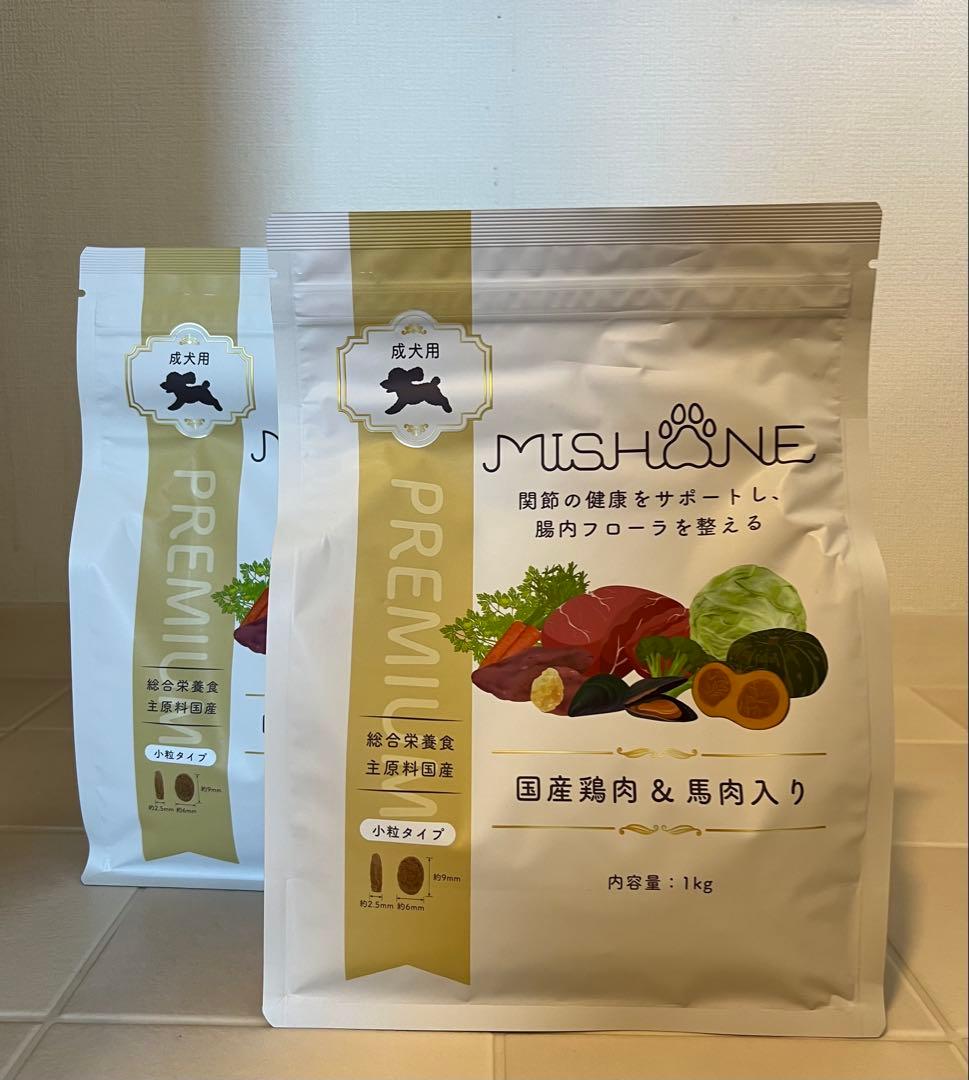 MISHONE プレミアムドッグフード 1kg✖️2 MISHONE プレミアムドッグフード 1kg 2個セット ミシュワン｜Yahoo