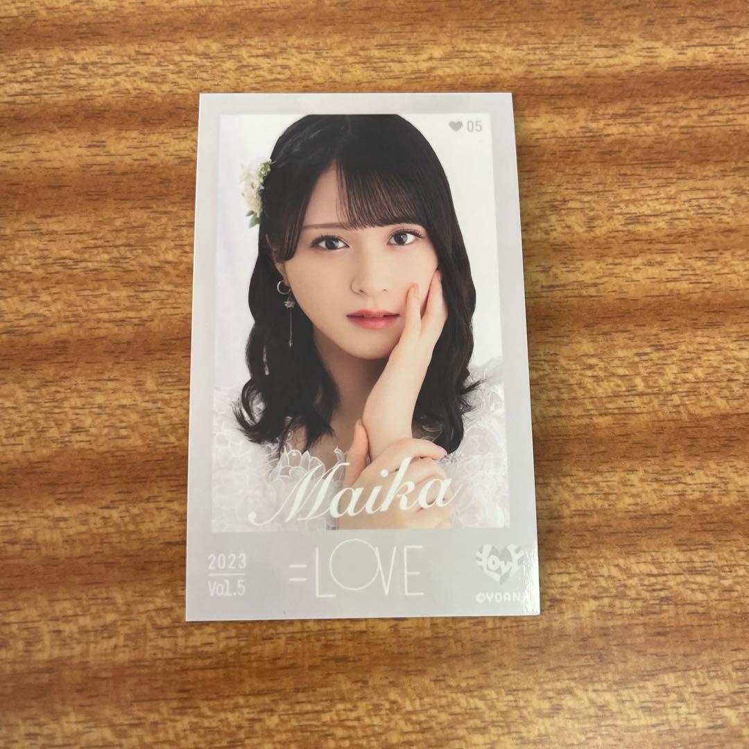 佐々木舞香 ミニフォトカード レア イコラブ ミニフォトカード ミニ