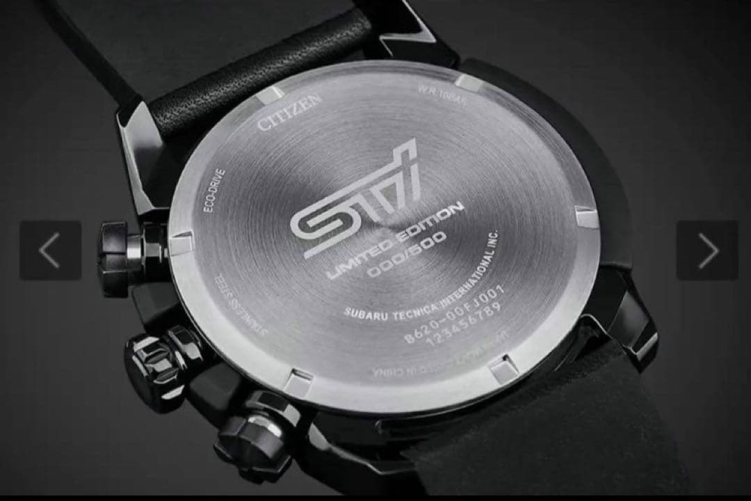 STI SPORTS CHRONOGRAPH 2026 500本限定