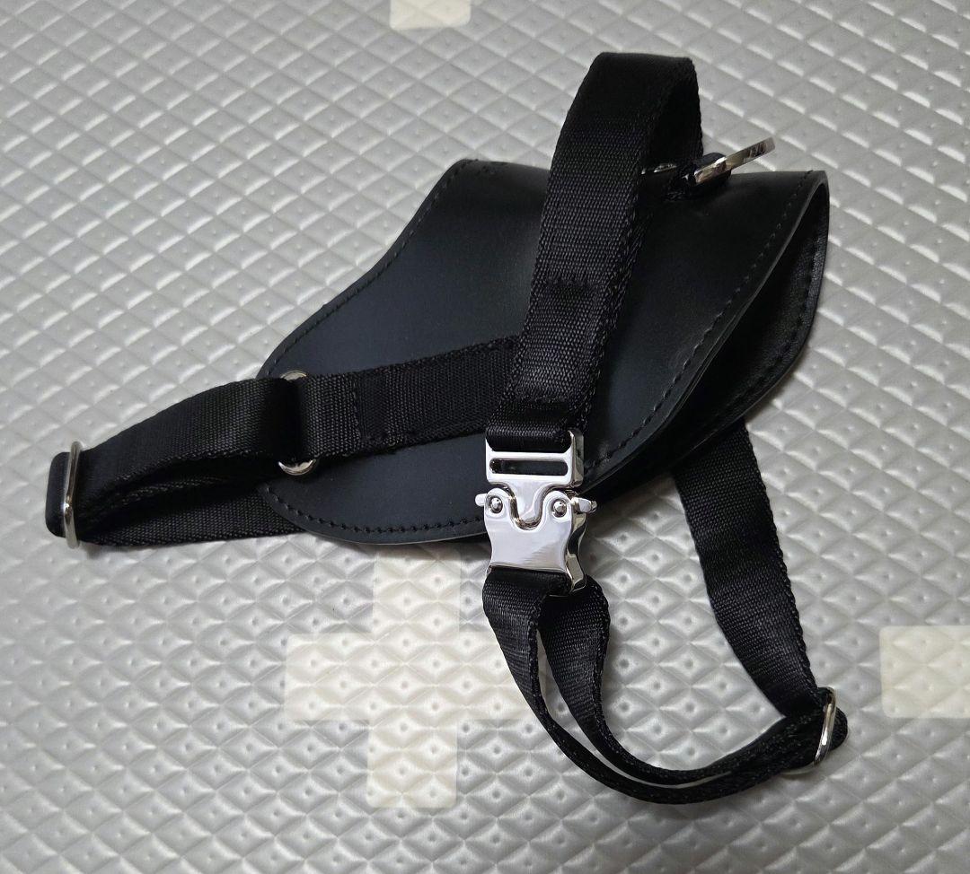 HOZI サドルハーネス& サドルハンズフリーリード ブラック - yellows