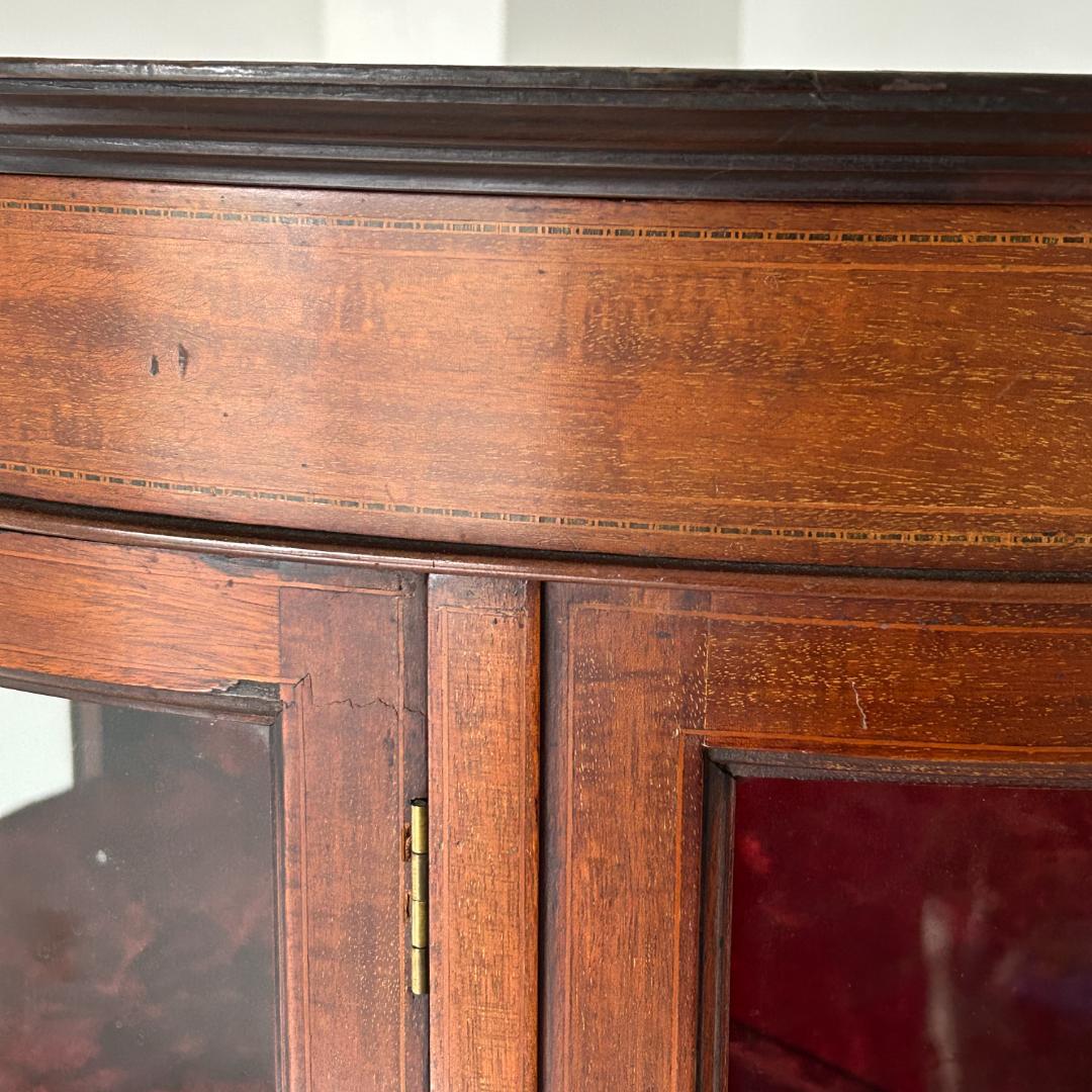 イギリス アンティーク家具 ディスプレイ キャビネット 1930年頃 776A